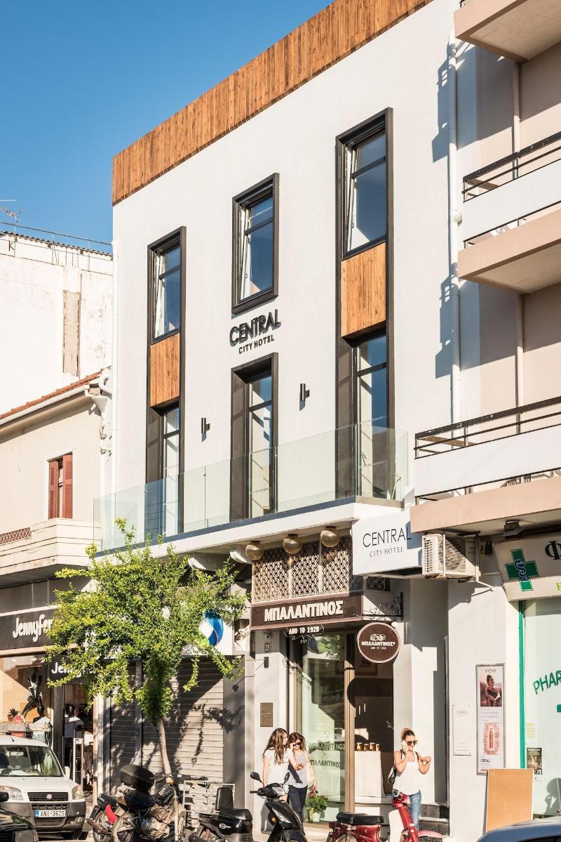 Central City Hotel Chania  Bagian luar foto